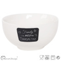 Black & White New Bone China Bowl